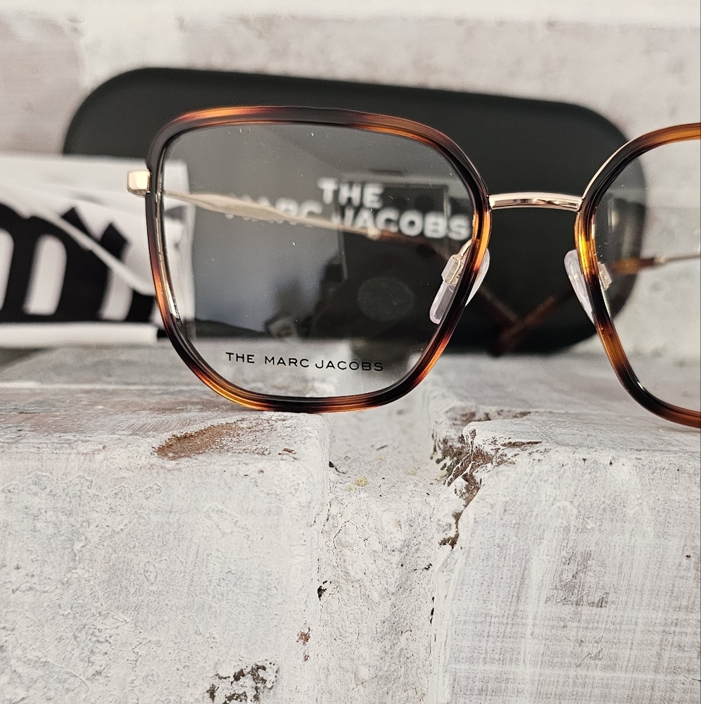 ♥️NEW MARC JACOBS Tortoise Prescription Glasses♥️ - Picture 5 of 6